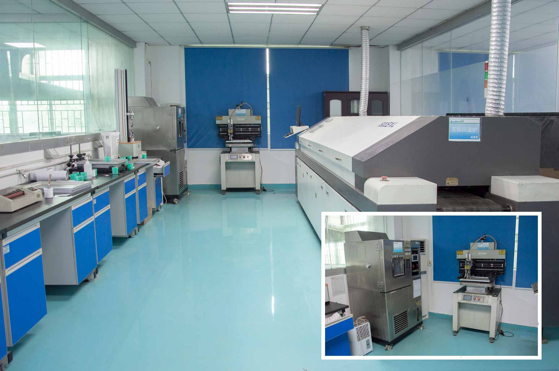 锡膏品质检测室